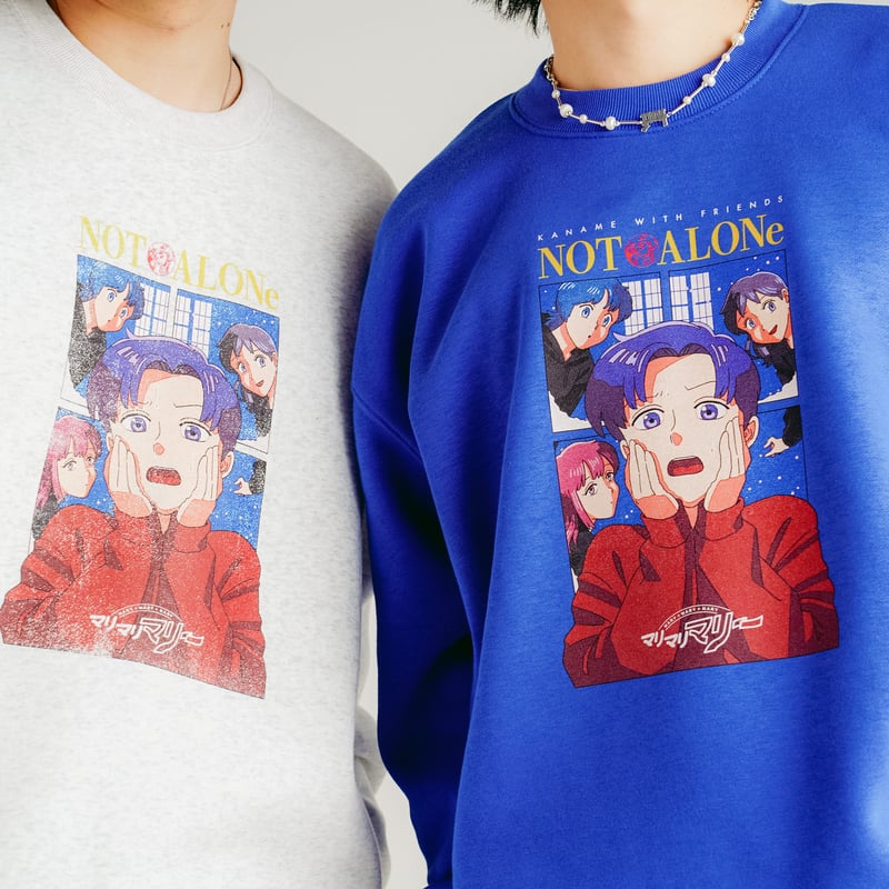 予約販売】NOT ALONe〈トレーナー〉 -Blue- | 旧 マリマリマリー 公式