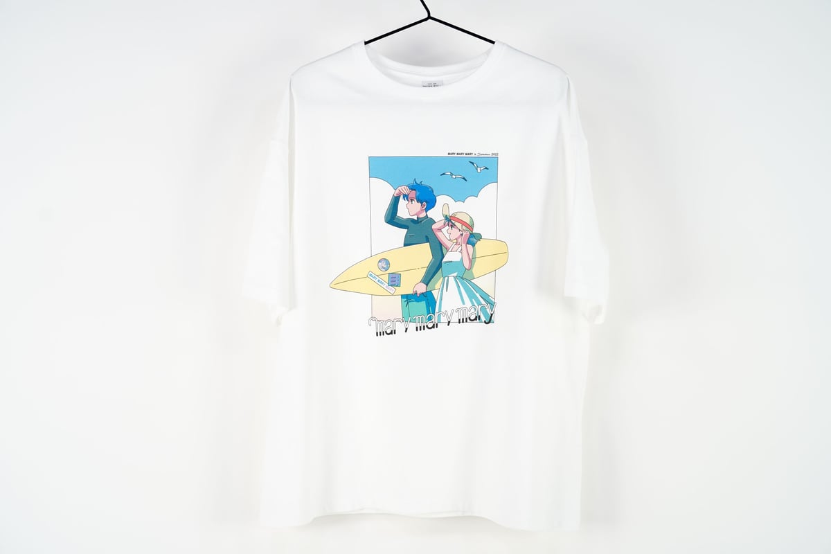 Tシャツ 〈Summer DAY〉-White- | 旧 マリマリマリー 公式グッズ