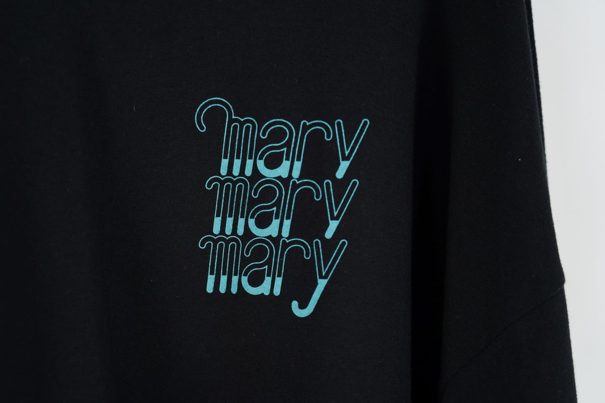 限定復刻】ロンT 〈DOWNTOWN〉 -Black- | 旧 マリマリマリー 公式