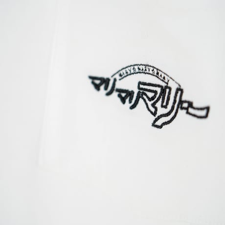 ポケットTシャツ 〈チャンネルロゴ 刺繍〉 -White-