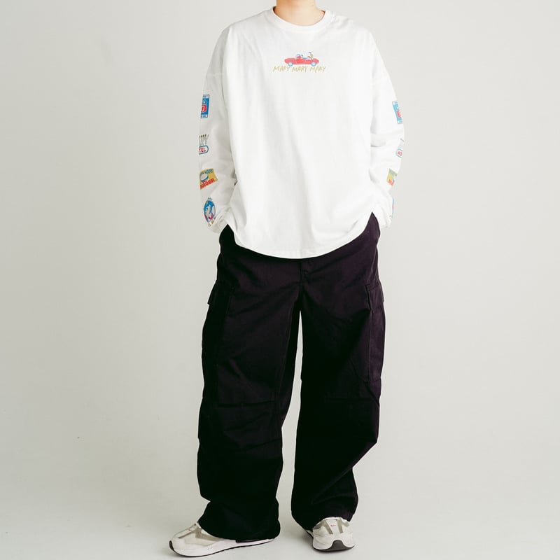 予約販売】STAND BY ME〈ロンT〉-White- | マリマリマリー 公式