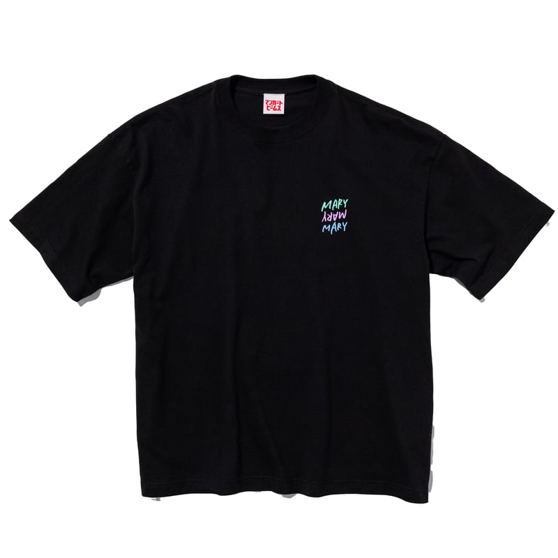 傘クマTシャツ -Black- 【マリマリマリー×マンガートビームス 