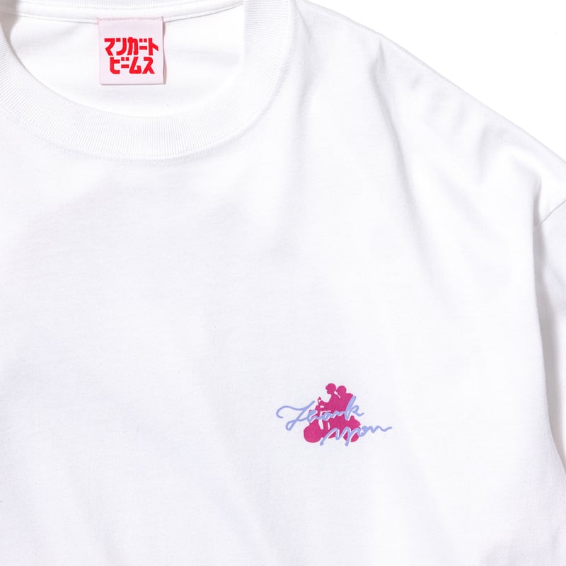 サンセットシティ ロンT -White- 【マリマリマリー×マンガート