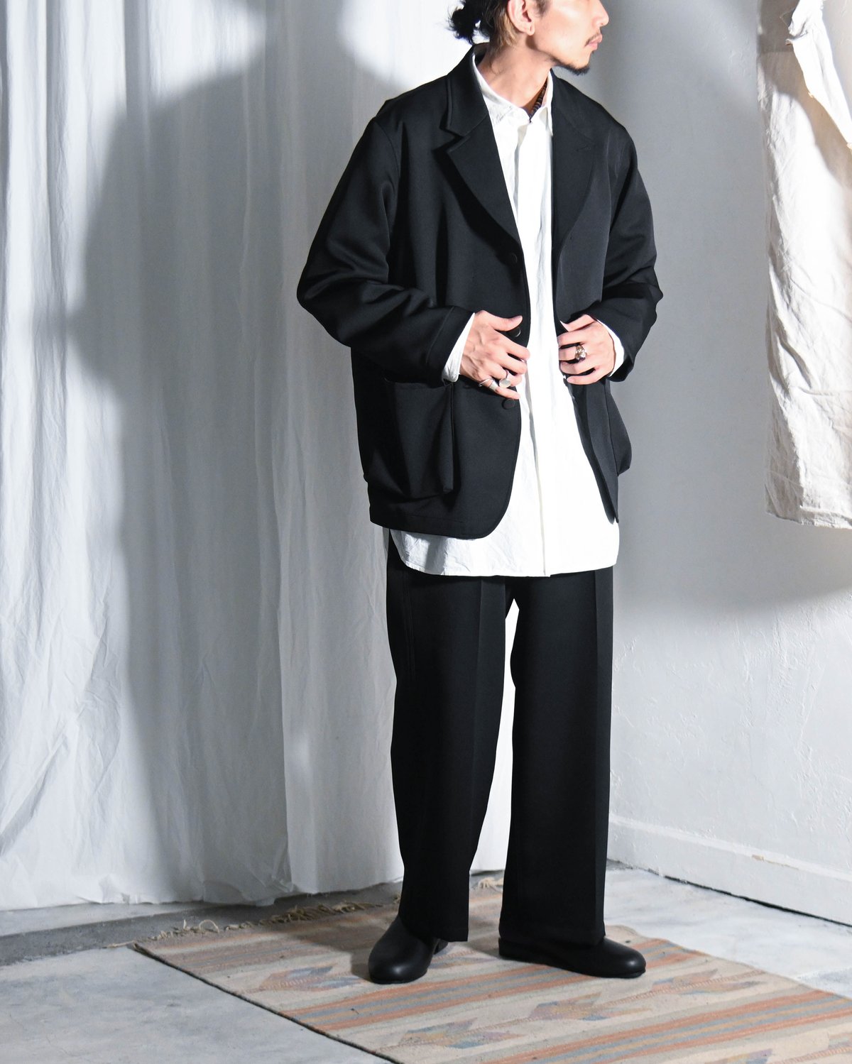 YOKO SAKAMOTO - DRESS SHIRT, SUPER HIGH COUNT T...