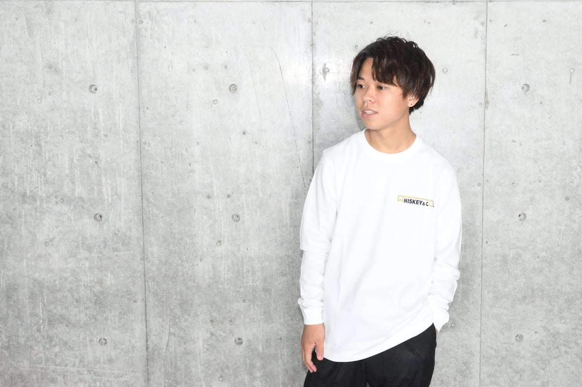新品未使用【ANIECA】カラーフォトロングスリーブTシャツ/BLACK フォトロングスリーブTシャツ（M・L）