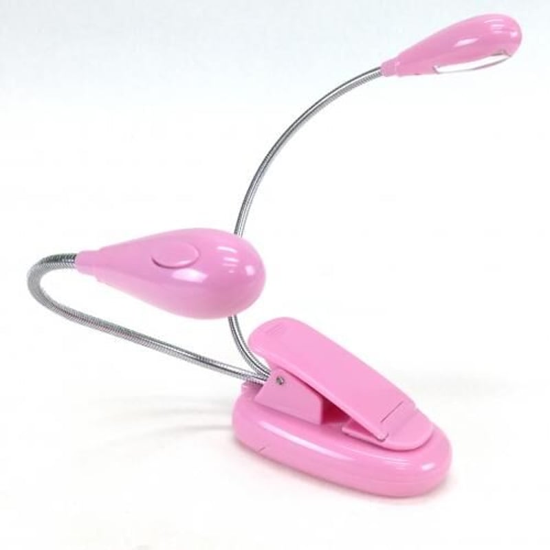 KML-02/PK 譜面台用クリップ式LEDライト(照明)MUSIC LIGHT(ピンク) |