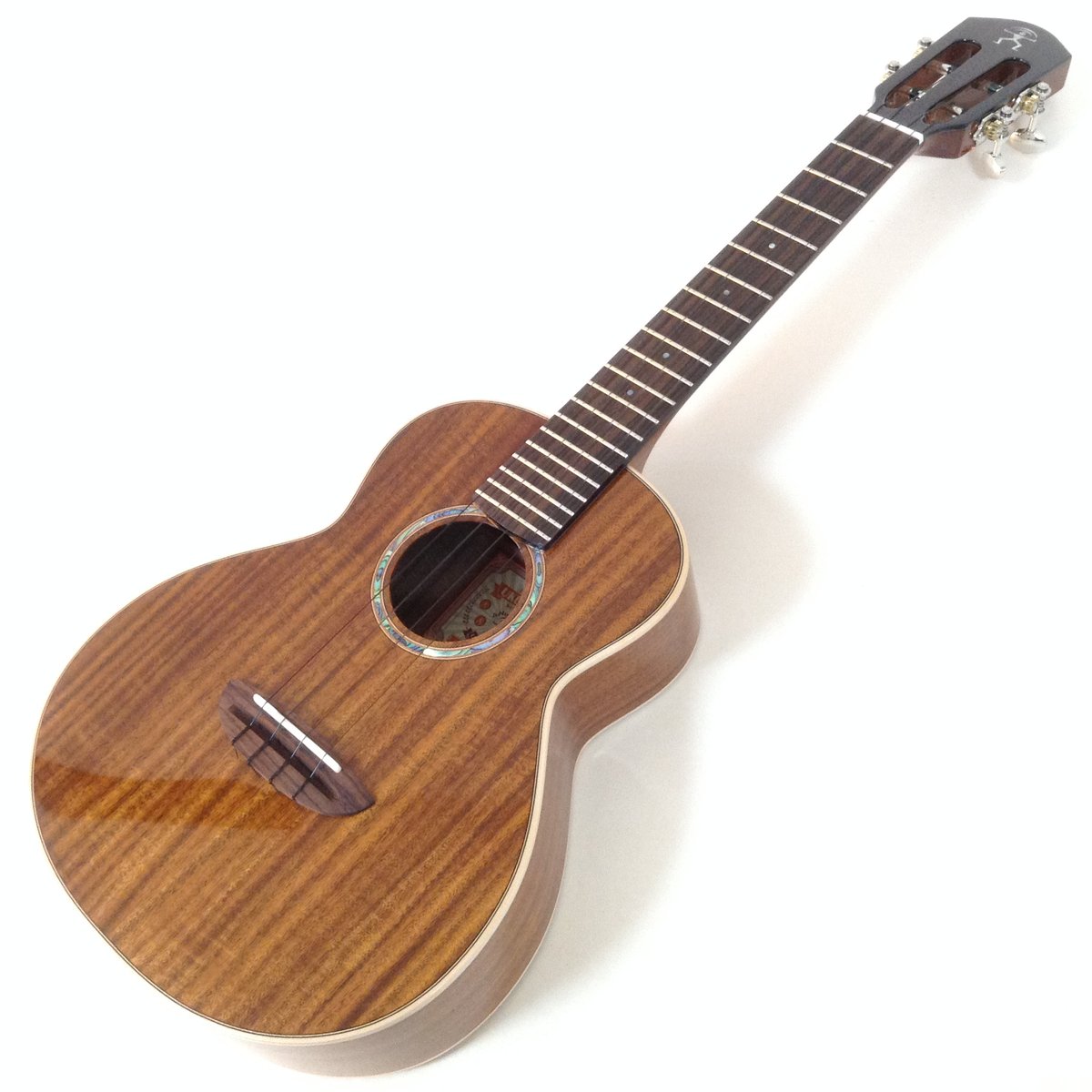 ANUENUE アヌエヌエ エレキ ウクレレ LANI III CE 紅く ケース付き 