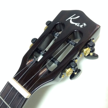 【Kai】KC-100G/BK　コンサートサイズ　マホガニー単板