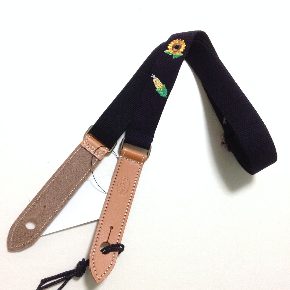 ウクレレストラップ LIVE LINE（ライブライン）刺繍柄 向日葵
