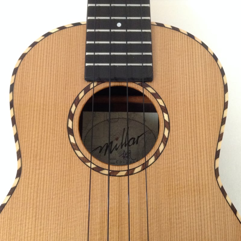millar(ミラー) CD-240W-1 コンサートウクレレ シダー単板 millar(ミラー) CD-240W-1 コンサートウクレレ シダー単板