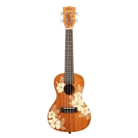 KALA(カラ) 　ハイビスカス　マホガニー　コンサート　KA-HIBISCUS-C　インテリア　プレゼント