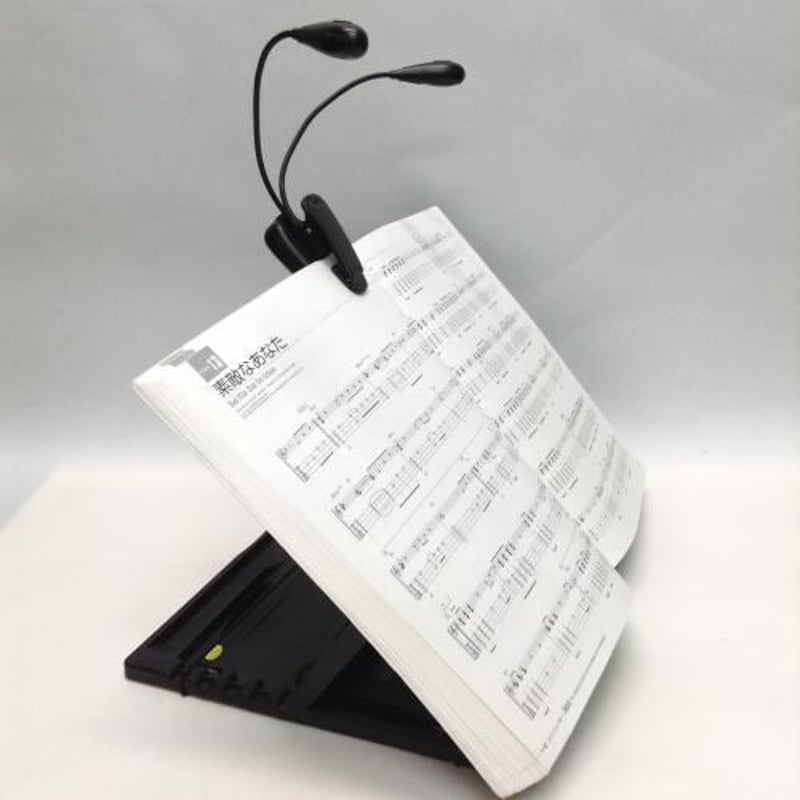 KML-02/BK 譜面台用クリップ式LEDライト(照明)MUSIC LIGHT(ブラック)