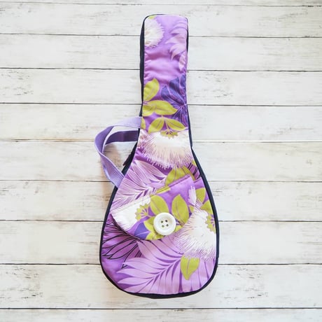 かっこよく飾れるウクレレケース　ハンドメイド ウルフ舎のウクレレケース 】 (「ウルフ舎生活」デザイン