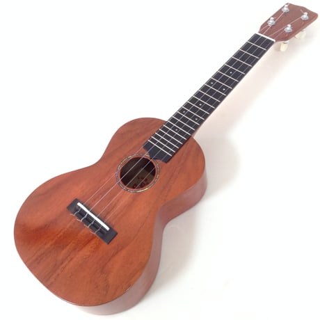 激レア50sハワイアンウクレレフラドールヤシの木ヴィンテージ日本製メネフネ 四弦舎 #24311 ソプラノロングネックウクレレ ハワイアンコア単