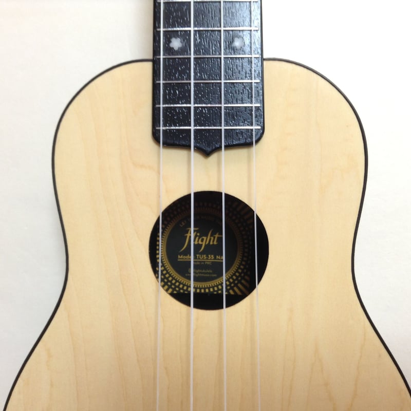 Flight TUS-35 NA ソプラノトラベルウクレレ ソフトケース付き