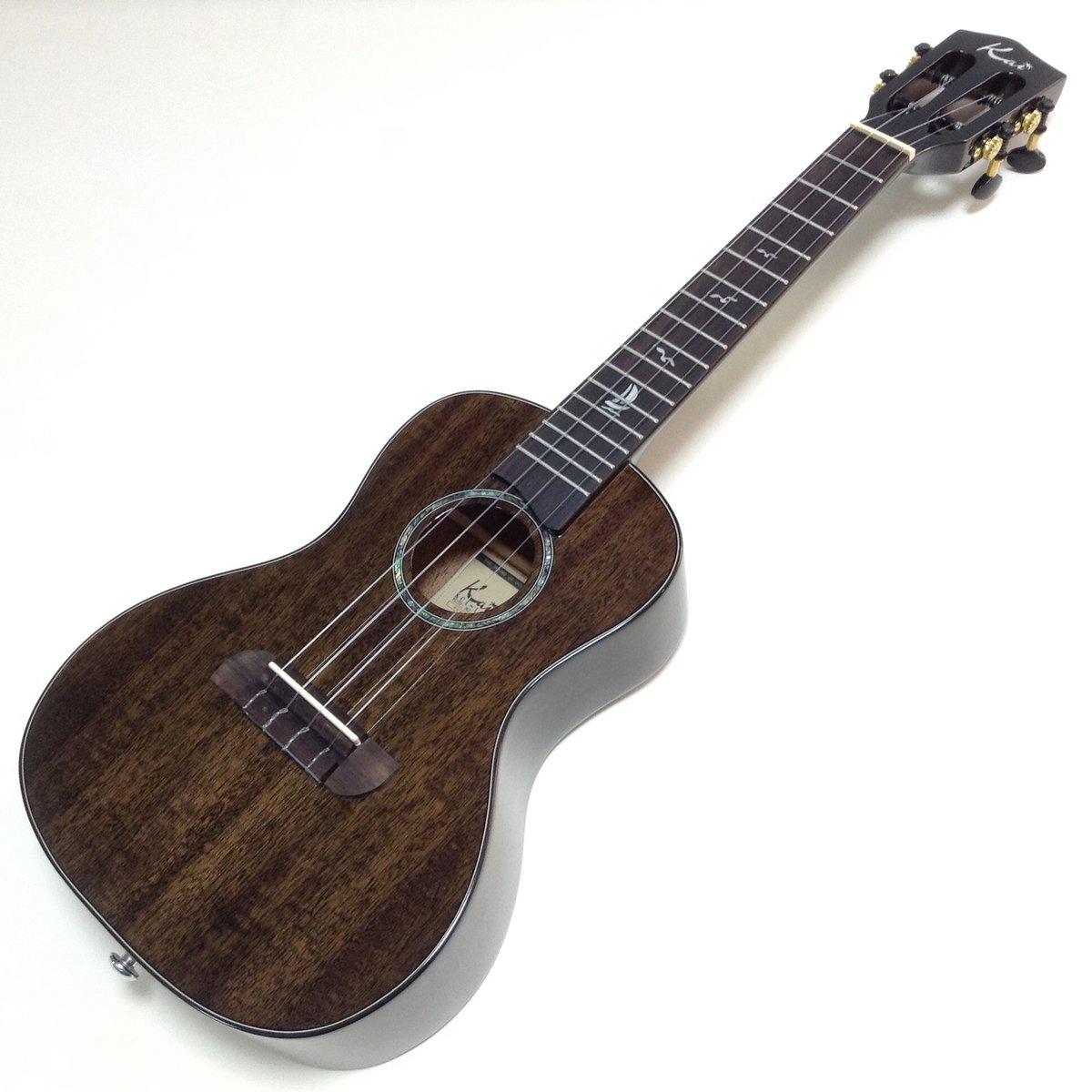 Kai】KC-100G/BK コンサートサイズ マホガニー単板 | ウクレレ通販