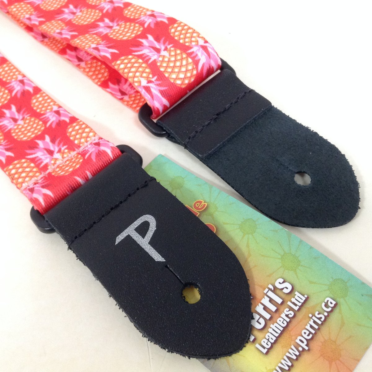 ウクレレストラップ FWS15-7097 レッド×パイナップル | ウクレレ