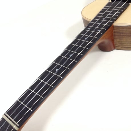 【限定1本】四弦舎　MT434 　テナーウクレレ　アラスカンイエローシダー単板×オバンコール単板　Low-G仕様　日本製