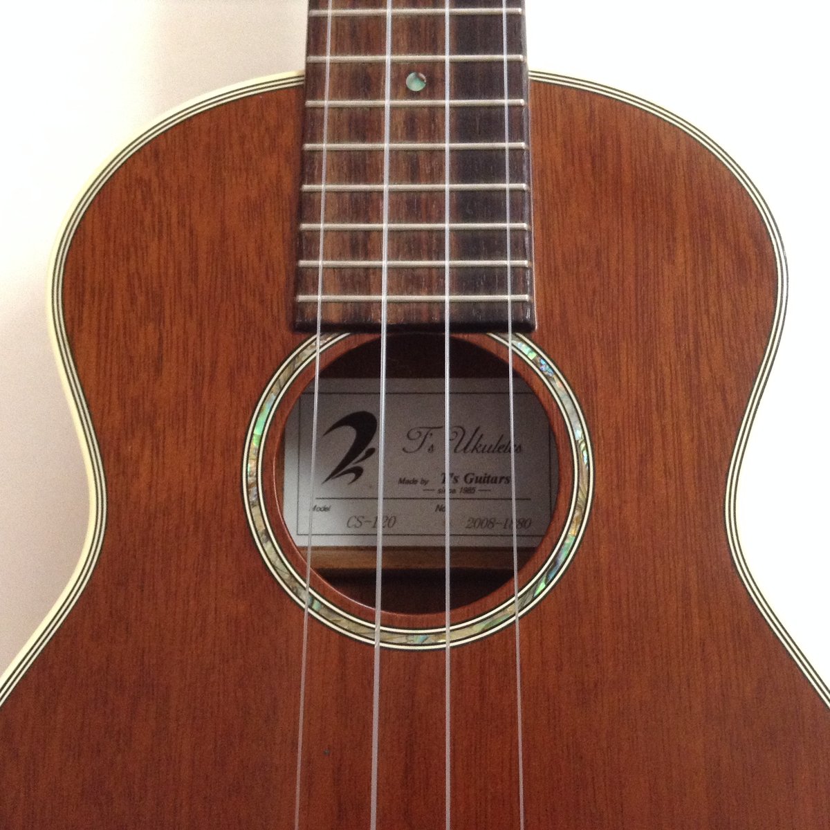 中古】T'S ウクレレ CS-120 2008-1880 コンサートウクレレ