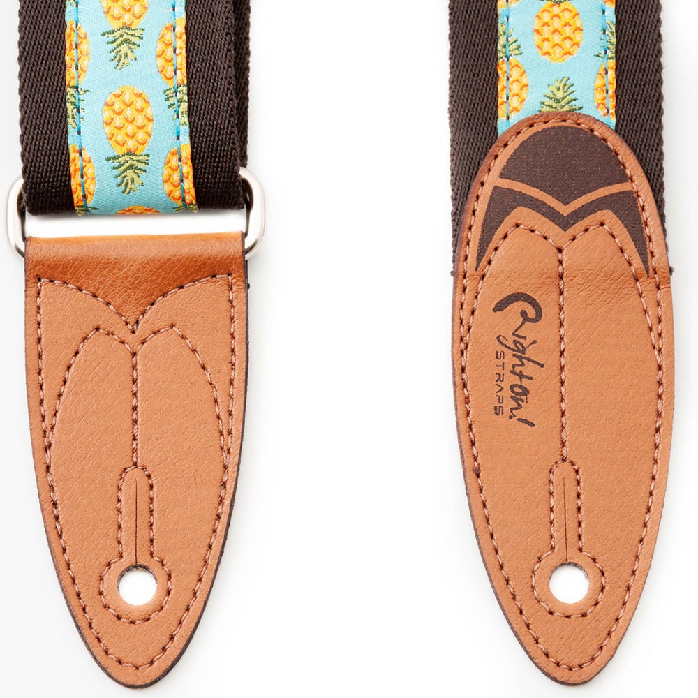 ウクレレストラップ RightON!STRAPS SURF MALIBU BROWN パイナ