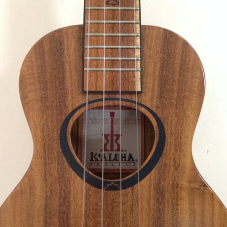 【中古】KoAloha(コアロハ)　KCR-10AC 　コンサートサイズ 　アカシア単板　Low-G仕様　ORCASセミハードケース付き
