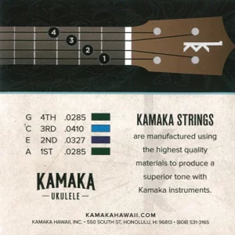 KAMAKA-S-3 / KAMAKAカマカ テナー用ウクレレ弦 High-Gセット | ウク