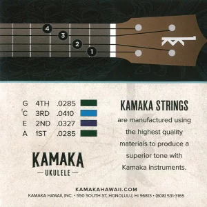 KAMAKA-S-3 / KAMAKAカマカ テナー用ウクレレ弦 High-Gセット | ウク...