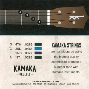 KAMAKA-S-3 / KAMAKAカマカ テナー用ウクレレ弦 High-Gセット | ウク