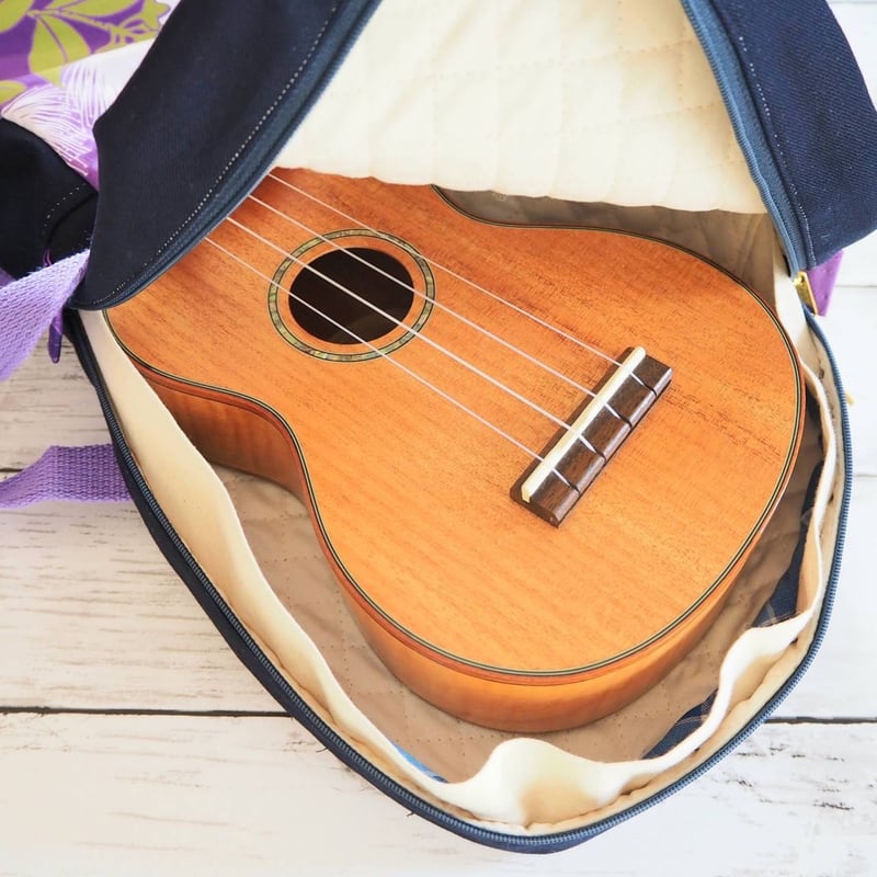 ハンドメイドウクレレケース【ソプラノ～ソプラノロング用】USI-983