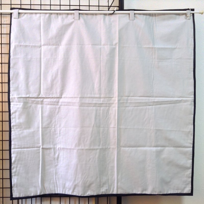 ハワイアンキルトタペストリー TOK-384/ 96㎝✕96㎝ 紺 ブルー シェル