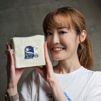 綿谷エリナ FestinaLente オーガニックコットン スクエアポーチ