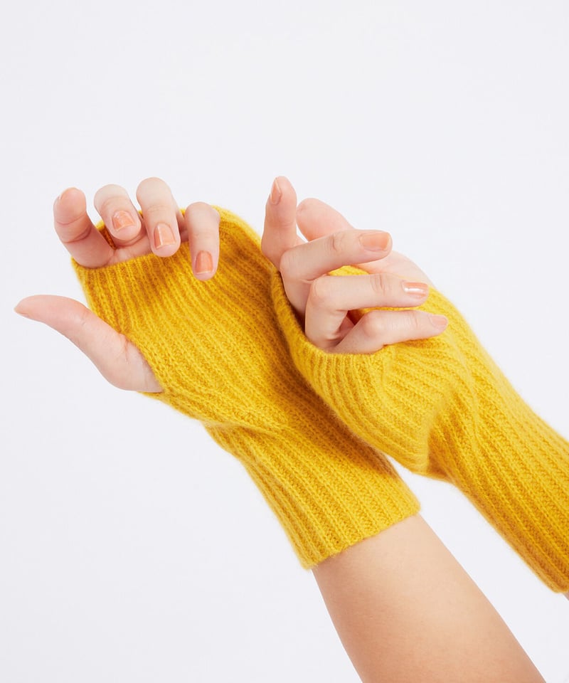 arm warmer / yellow | elegancese official onlin...