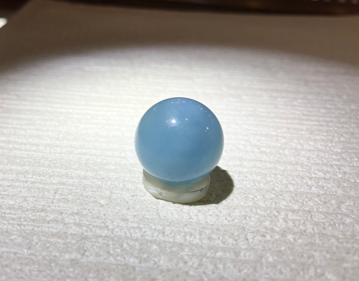 アクアマリン スフィアA 台座付き | asterisk