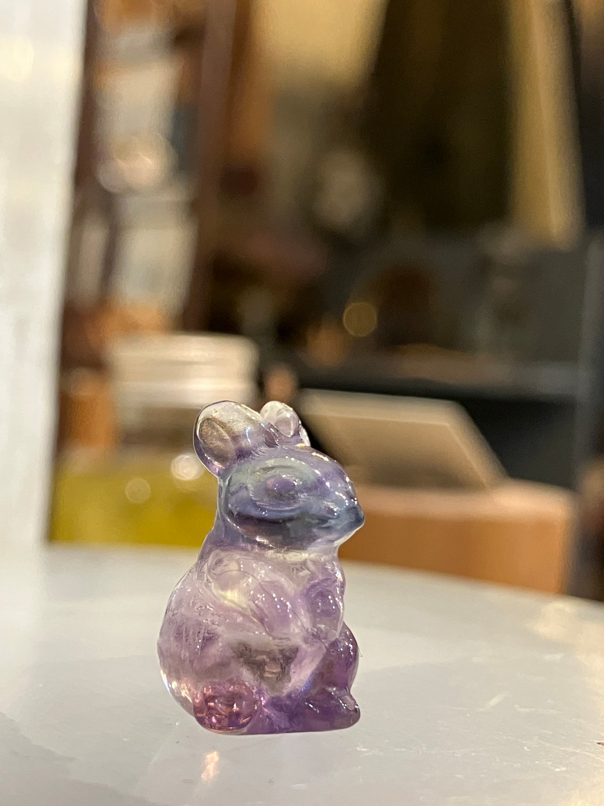 フローライトのうさぎカービング Z | asterisk