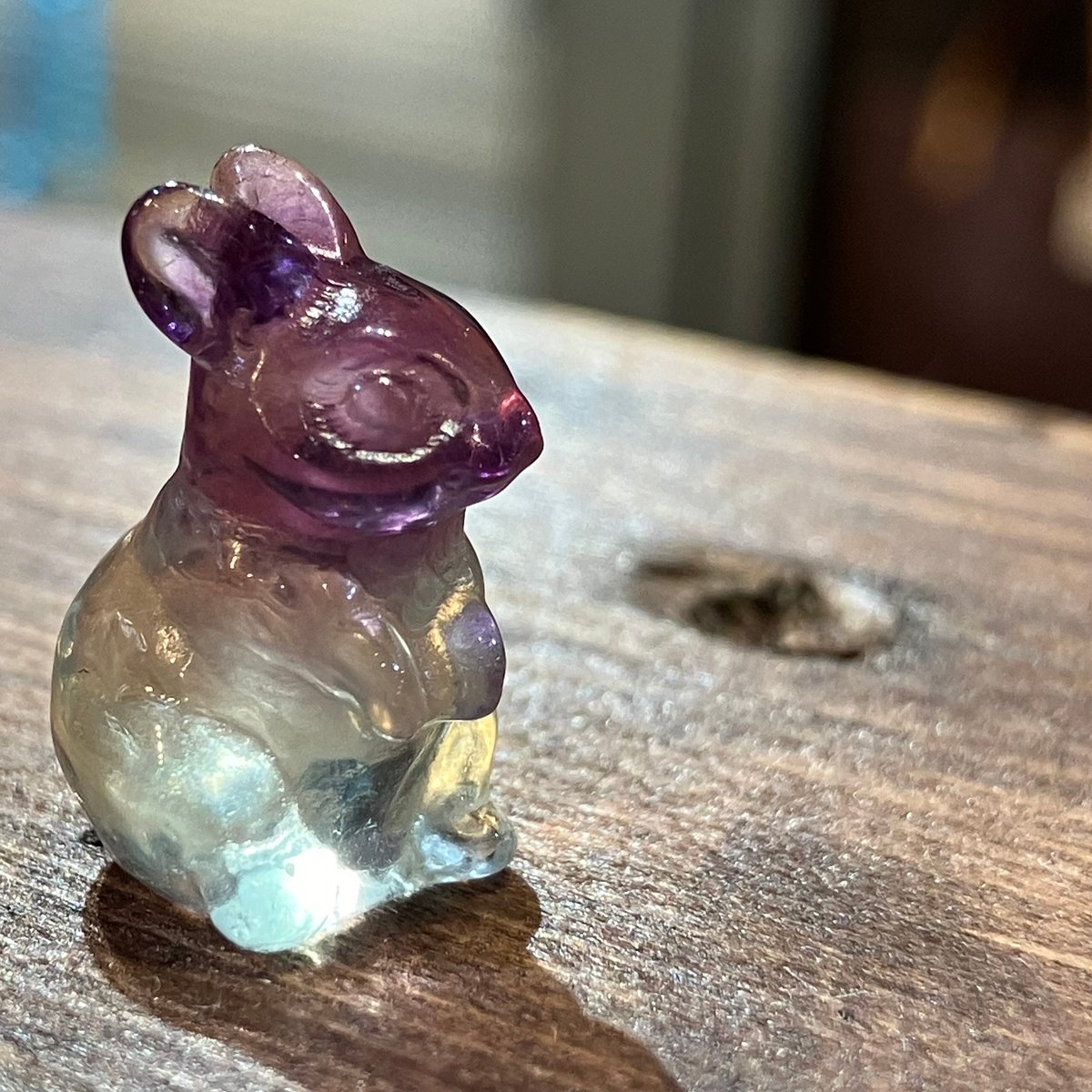 フローライトうさぎ・ファンタジーワールド 楽天市場】フローライト うさぎ 彫刻 置物 種類お任せ【販売単位