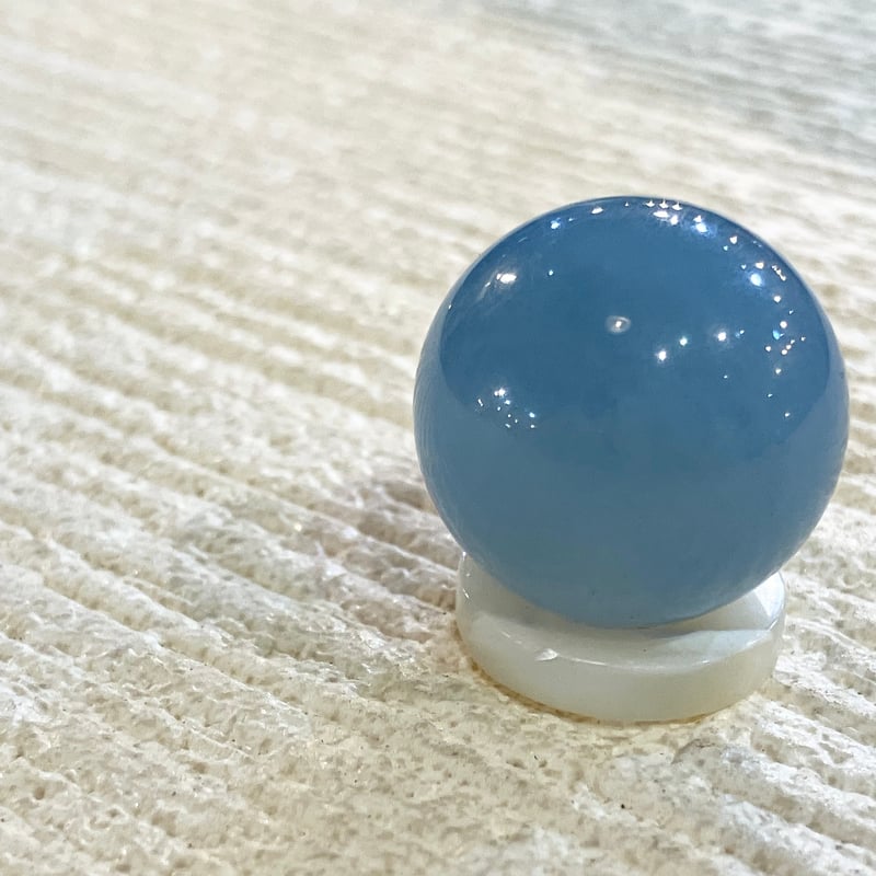 アクアマリン スフィアA 台座付き | asterisk