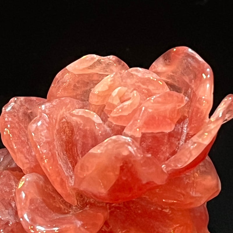 ロードクロサイト バラ彫刻 | asterisk