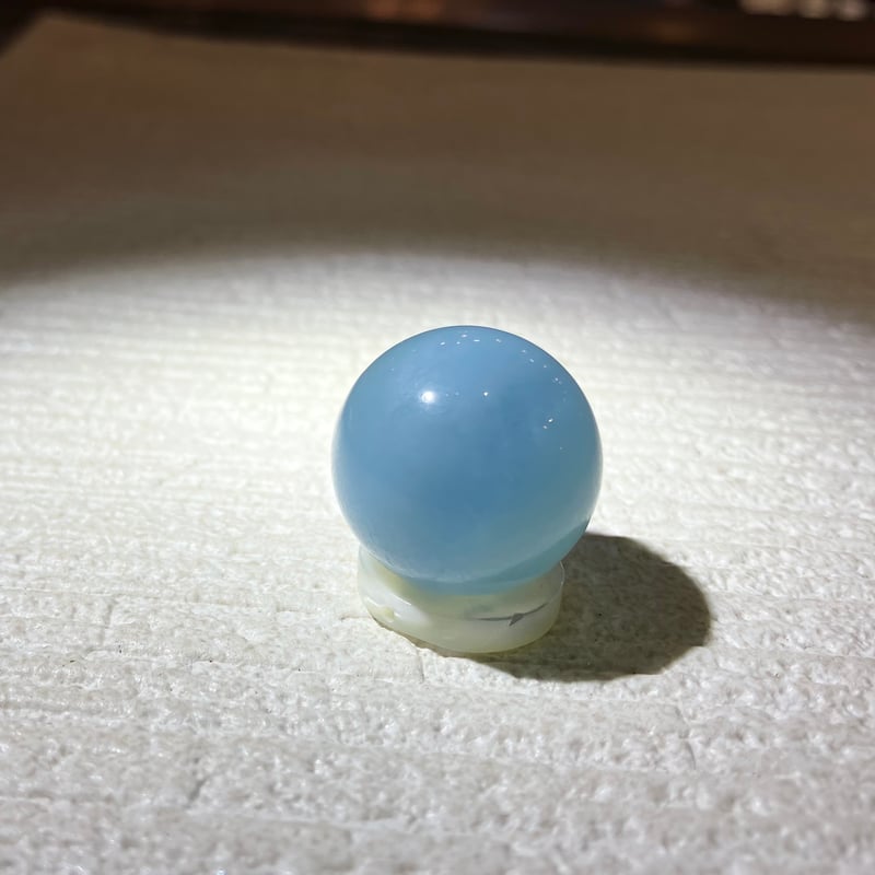 アクアマリン スフィアA 台座付き | asterisk
