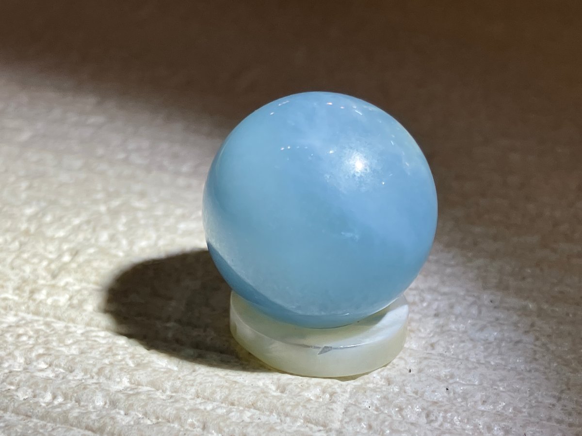アクアマリン スフィアA 台座付き | asterisk
