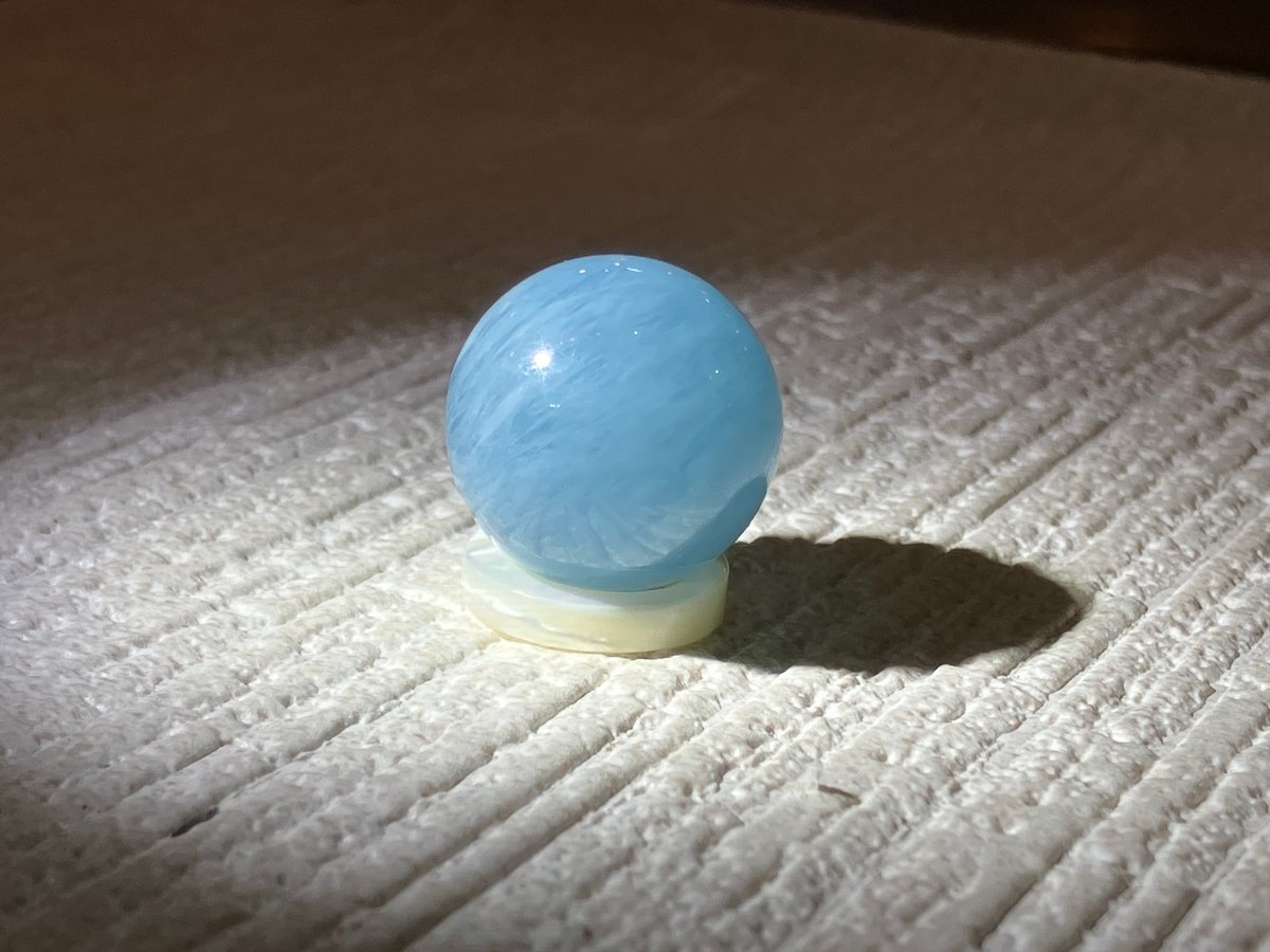 アクアマリン スフィアC 台座付 | asterisk