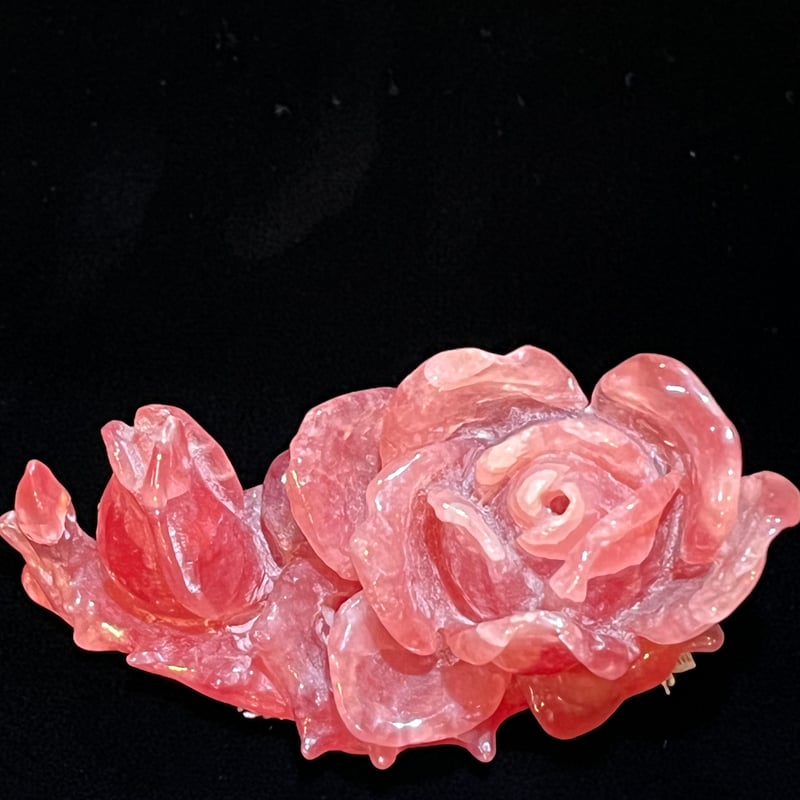 ロードクロサイト バラ彫刻 | asterisk