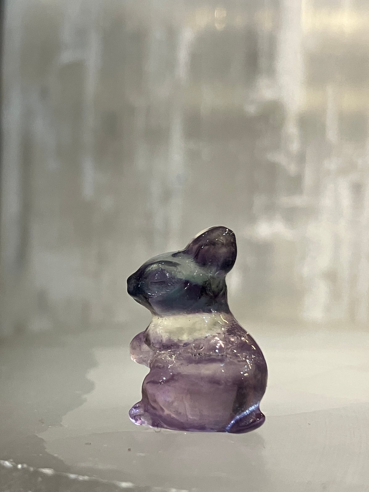 フローライトのうさぎカービング Z | asterisk