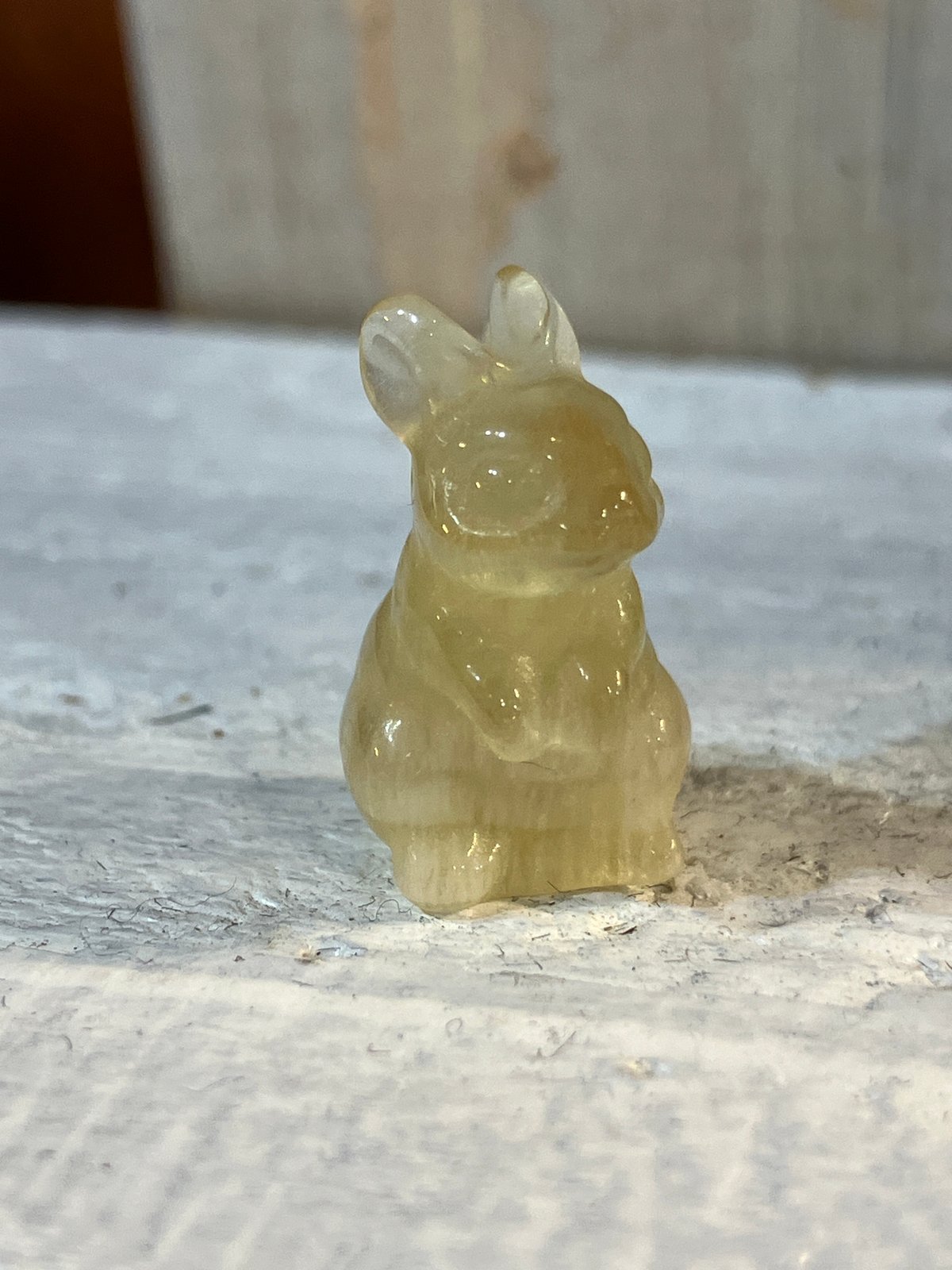 フローライトのうさぎカービング J | asterisk