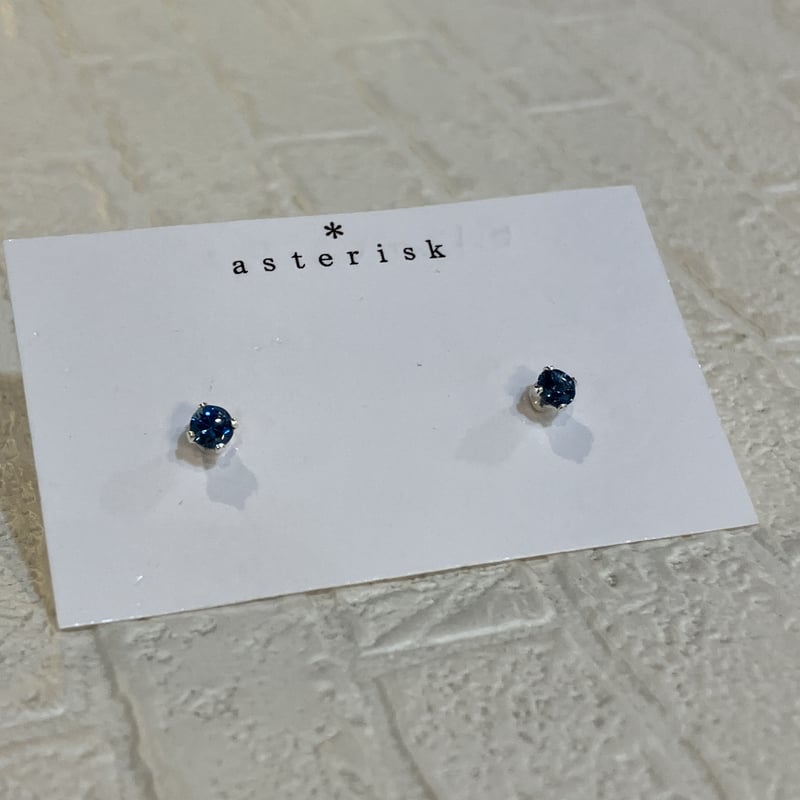 ロンドンブルートパーズのピアス | asterisk