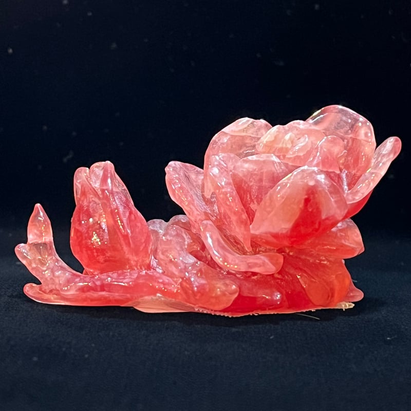 ロードクロサイト バラ彫刻 | asterisk