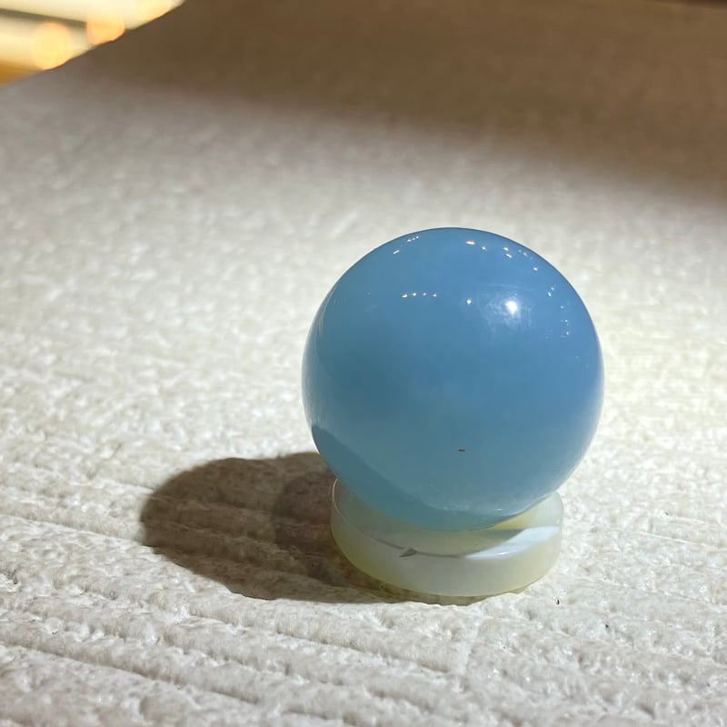 アクアマリン スフィアA 台座付き | asterisk
