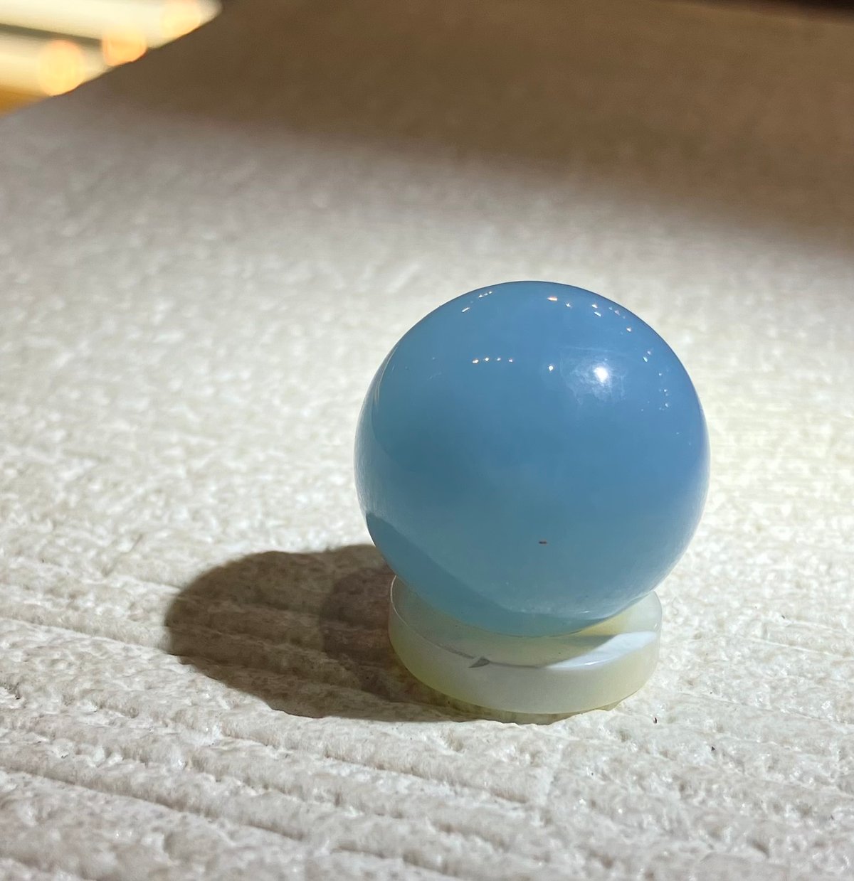 アクアマリン スフィアA 台座付き | asterisk