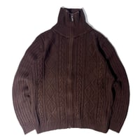 zip up knit