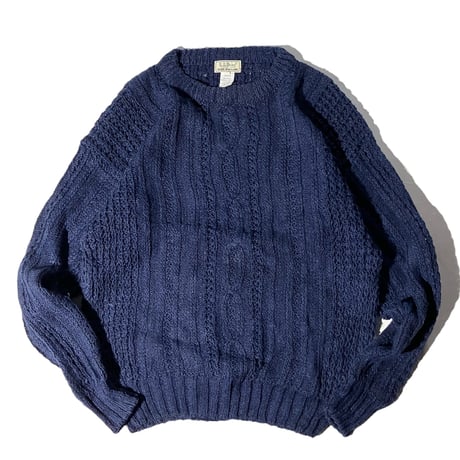 80’s ll bean low gauge knit