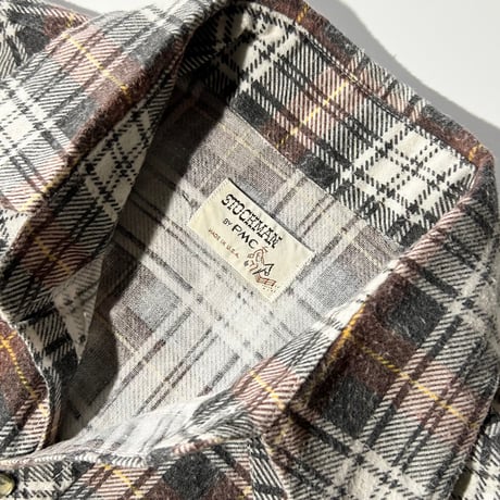 STOCKMAN by PMC printed flannelette shirt
